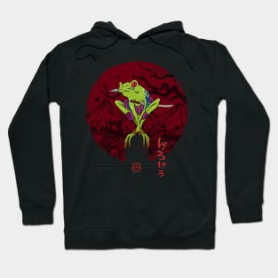 Red-eyed tree frog ninja Hoodie